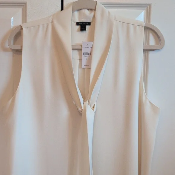 Ann Taylor Sleeveless Blouse - Picture 5 of 7
